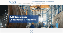 Desktop Screenshot of jvrconsultancy.com