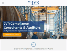 Tablet Screenshot of jvrconsultancy.com